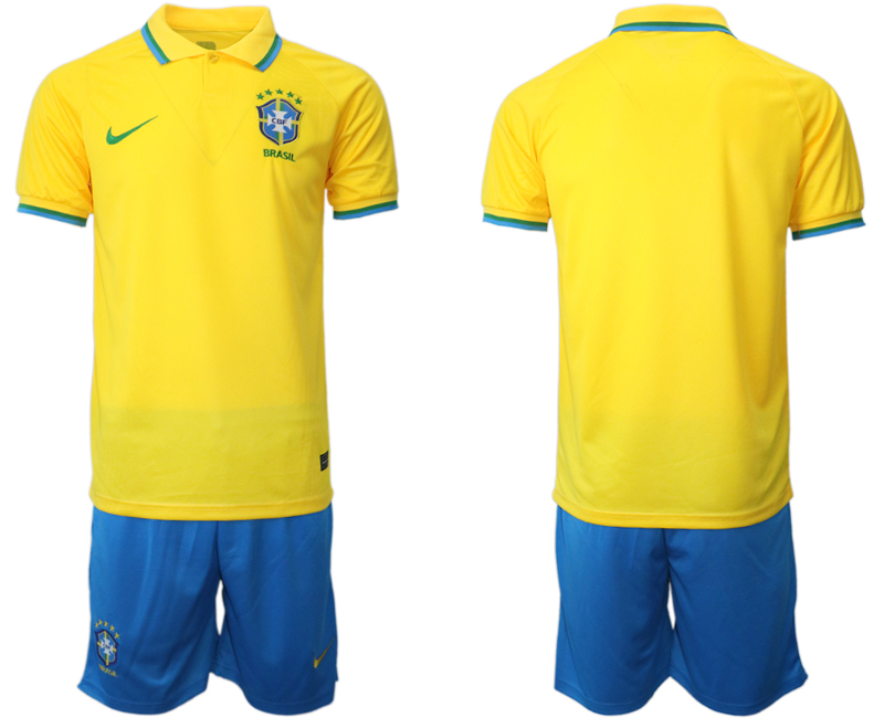 Billiga Fotbollströjor Brasilien Neymar JR 10 Hemma tröja WM 2022