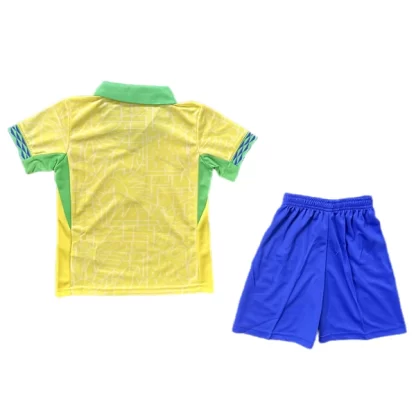 Brasilien Fotbollströjan Barn Hemmaställ Copa América 2024-1