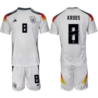 Billiga Fotbolls landslagströja Tyskland Hemmaställ 2024 Herr Tröja Toni Kroos 8