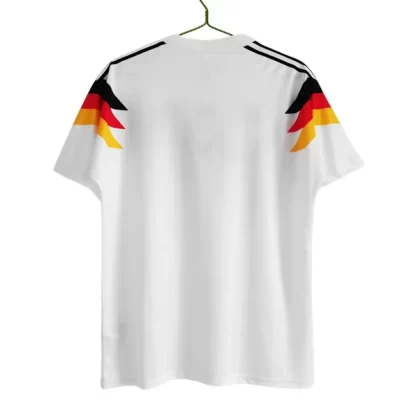 Tyskland Fotbollströja Hemmaställ Retro Fotbollströjor 1990-1