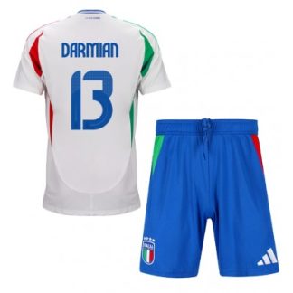 Billiga Fotbollströjor Barn Italien Bortaställ EM 2024 Matteo Darmian 13