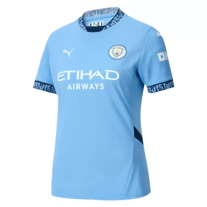 Dam Manchester City Hemmatröja 2024/25 Fotbollströja med namn