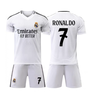 Fotbollströja Herr Real Madrid Hemmatröja 2024/25 med namn Ronaldo 7