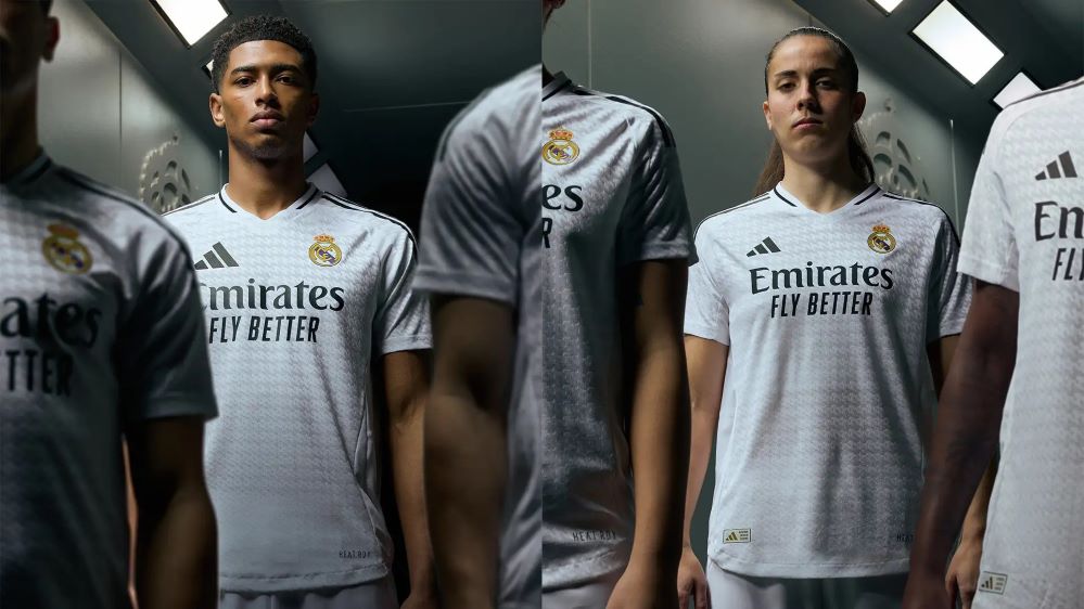 Real Madrid Hemmatröja Barn 2024/25 vit