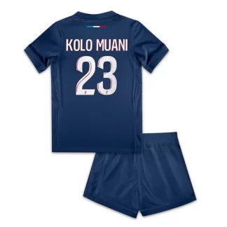 Köp Fotbollströjor Barn PSG Paris Saint-Germain Hemmatröja 2024-25 Kolo Muani 23