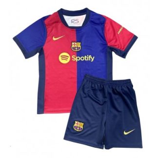 Köpa FC Barcelona Hemmatröja Barn 2024-25 Fotbollsdress Barn