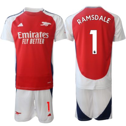 Arsenal Hemmatröja 2024-25 Herr Fotbollströjan Aaron Ramsdale 1