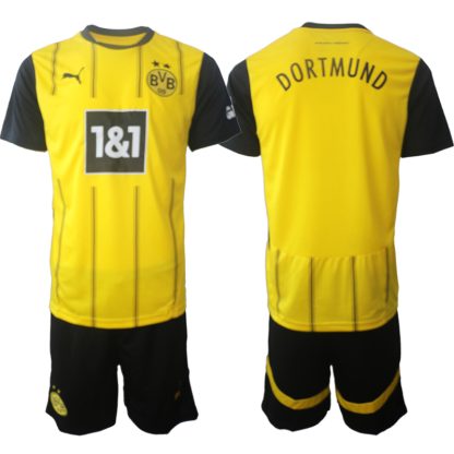 Borussia Dortmund BVB 2024-25 Hemmatröja Fotbollströjor Med Eget Namn