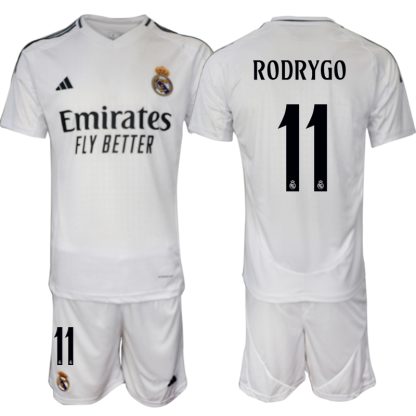 Fotbollströjor Billiga Herr Real Madrid Hemmatröja 2024/25 Rodrygo 11