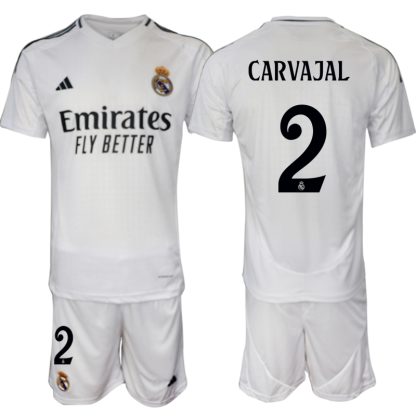 Real Madrid Hemmatröja 2024/25 Fotbollströja med namn Daniel Carvajal 2