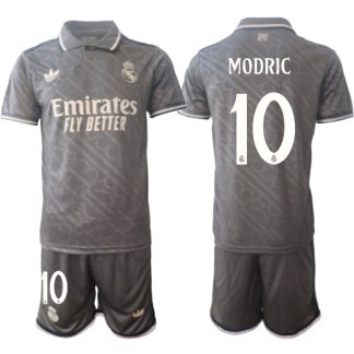 Real Madrid Tredje Tröja 2024/25 Kortärmad Shorts Luka Modric 10