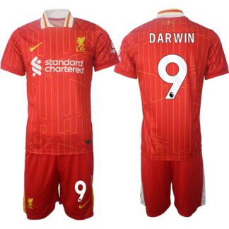 Liverpool Hemmatröja 2024/25 röd Fotbollströjor för Herr Darwin Nunez 9