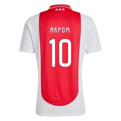 Köpa AFC Ajax Hemmatröja 2024/25 Chuba Akpom 10 Kortärmad