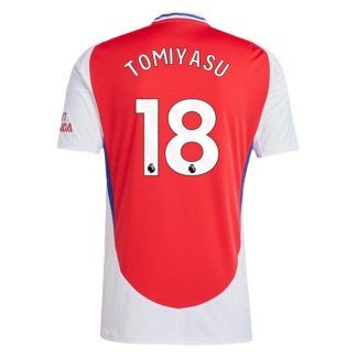 Köpa Arsenal Hemmatröja 2024/25 Takehiro Tomiyasu 18 Kortärmad