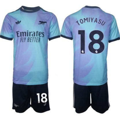 Köpa Arsenal Tredjetröja 2024/25 Takehiro Tomiyasu 18 Kortärmad (+ Korta byxor)