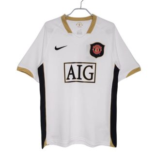 Billiga Manchester United Bortatröja Retro 2006-2007 Kortärmad