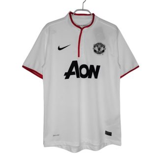 Billiga Manchester United Bortatröja Retro 2012-2013 Kortärmad