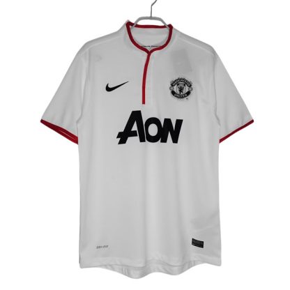 Billiga Manchester United Bortatröja Retro 2012-2013 Kortärmad