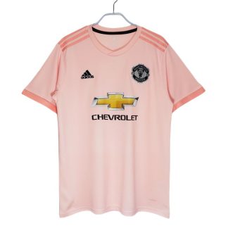 Billiga Manchester United Bortatröja Retro 2018-2019 Kortärmad