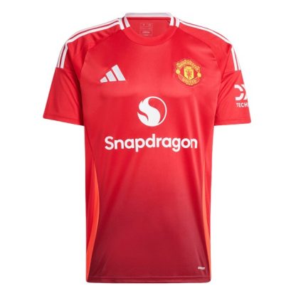 Billiga Manchester United Hemmatröja 2024/25 Garnacho 17 Kortärmad-1