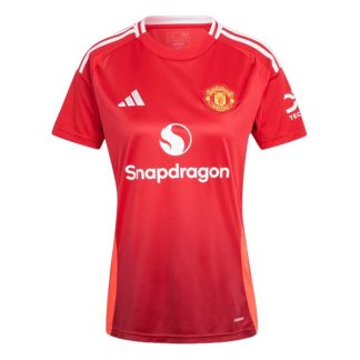 Billiga Manchester United Hemmatröja Dam 2024/25 Kortärmad