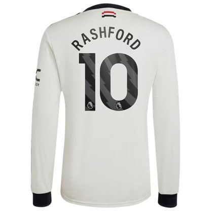 Billiga Manchester United Tredjetröja 2024/25 Marcus Rashford 10 Långärmad