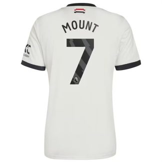 Billiga Manchester United Tredjetröja 2024/25 Mason Mount 7 Kortärmad