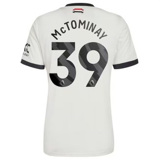 Billiga Manchester United Tredjetröja 2024/25 Scott McTominay 39 Kortärmad