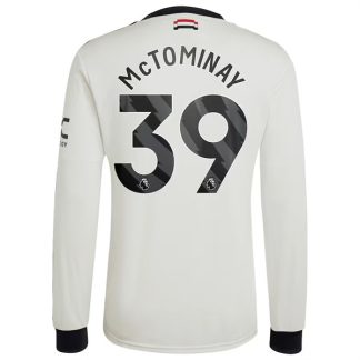 Billiga Manchester United Tredjetröja 2024/25 Scott McTominay 39 Långärmad