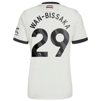 Billiga Manchester United Tredjetröja 2024/25 Wan-Bissaka 29 Kortärmad