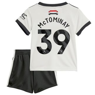 Billiga Manchester United Tredjetröja Barn 2024/25 Scott McTominay 39 Kortärmad (+ Korta byxor)