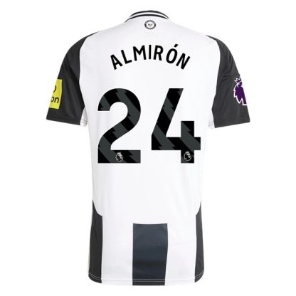 Billiga Newcastle United Hemmatröja 2024/25 Miguel Almirón 24 Kortärmad