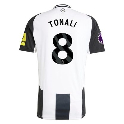 Billiga Newcastle United Hemmatröja 2024/25 Sandro Tonali 8 Kortärmad