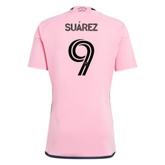 Köpa Inter Miami CF Hemmatröja 2024/25 Luis Suarez 9 Kortärmad