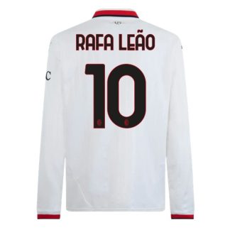 Köpa AC Milan Bortatröja 2024/25 Rafa Leão 10 Långärmad