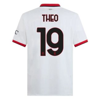 Köpa AC Milan Bortatröja 2024/25 Theo Hernandez 19 Kortärmad