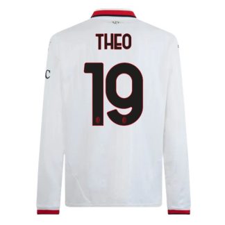 Köpa AC Milan Bortatröja 2024/25 Theo Hernandez 19 Långärmad