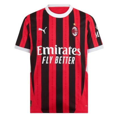 Köpa AC Milan Hemmatröja 2024/25 Rafa Leão 10 Kortärmad-1