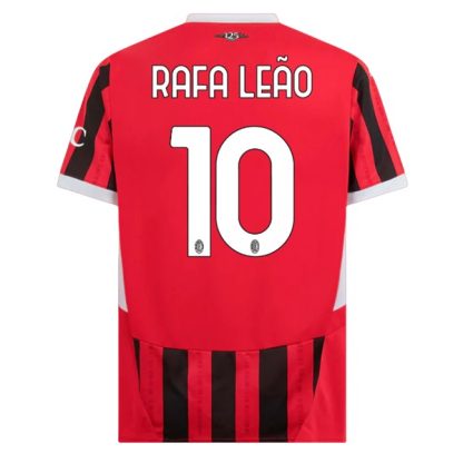 Köpa AC Milan Hemmatröja 2024/25 Rafa Leão 10 Kortärmad