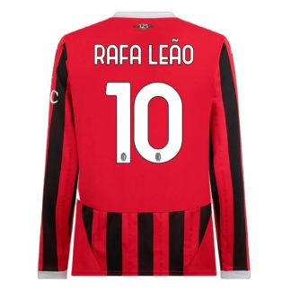 Köpa AC Milan Hemmatröja 2024/25 Rafa Leão 10 Långärmad