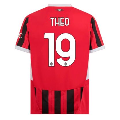 Köpa AC Milan Hemmatröja 2024/25 Theo Hernandez 19 Kortärmad