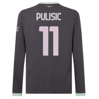 Köpa AC Milan Tredjetröja 2024/25 Christian Pulisic 11 Långärmad