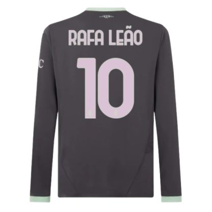 Köpa AC Milan Tredjetröja 2024/25 Rafa Leão 10 Långärmad