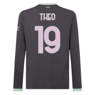 Köpa AC Milan Tredjetröja 2024/25 Theo Hernandez 19 Långärmad