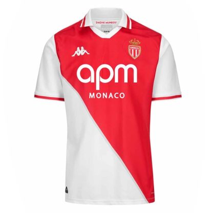 Köpa AS Monaco Hemmatröja 2024/25 Kortärmad