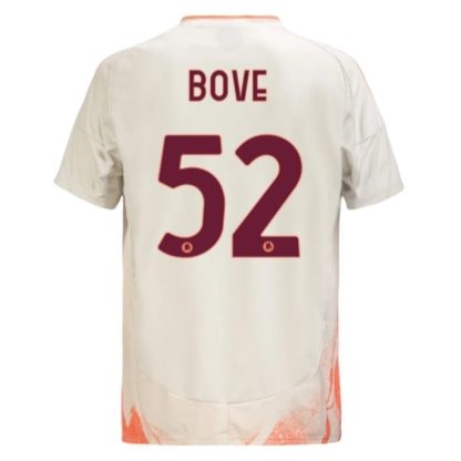 Köpa AS Roma Bortatröja 2024/25 Edoardo Bove 52 Kortärmad