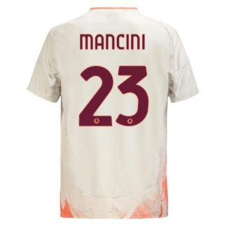 Köpa AS Roma Bortatröja 2024/25 Gianluca Mancini 23 Kortärmad