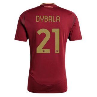 Köpa AS Roma Hemmatröja 2024/25 Paulo Dybala 21 Kortärmad