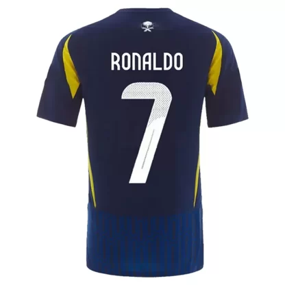 Köpa Al Nassr FC Bortatröja 2024/25 Cristiano Ronaldo 7 Kortärmad