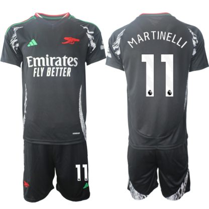 Köpa Arsenal Bortatröja 2024/25 Gabriel Martinelli 11 Kortärmad (+ Korta byxor)